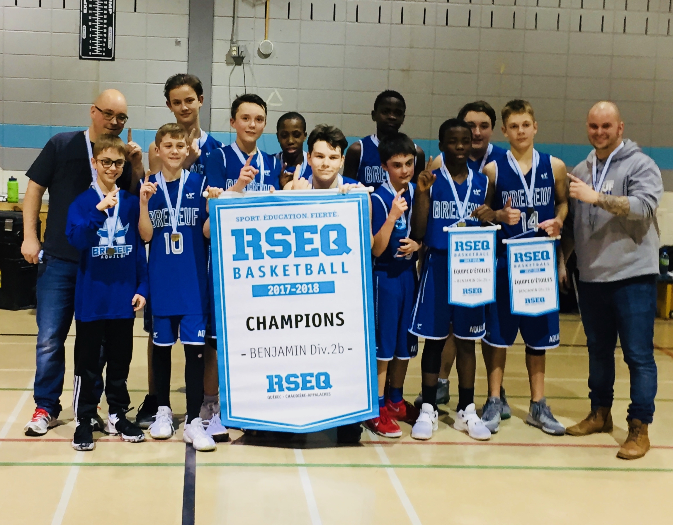 Champion régional Benjamin BB 2017-2018 (1)