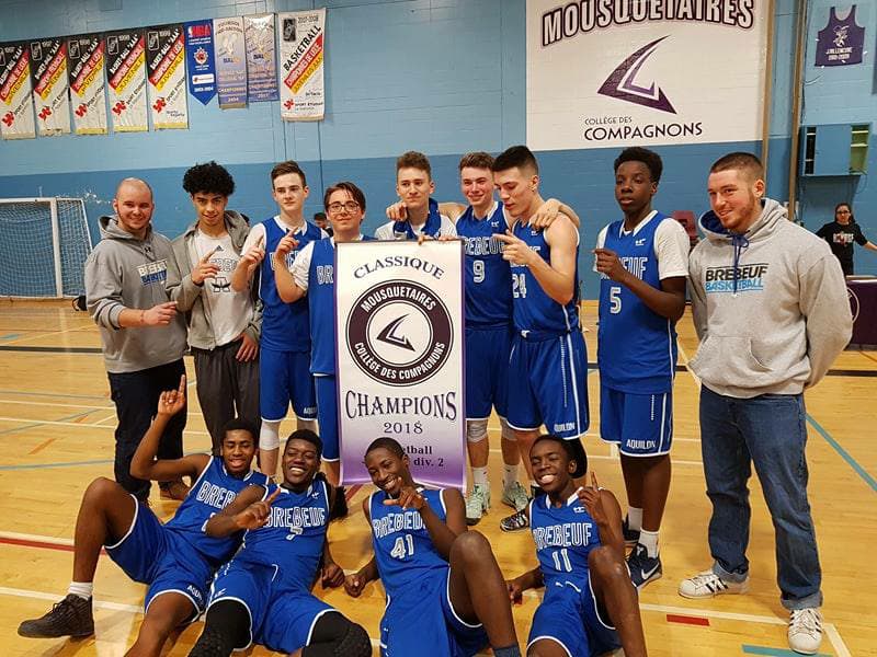 Juvénile D2 champions Classique des Compagnons 2018