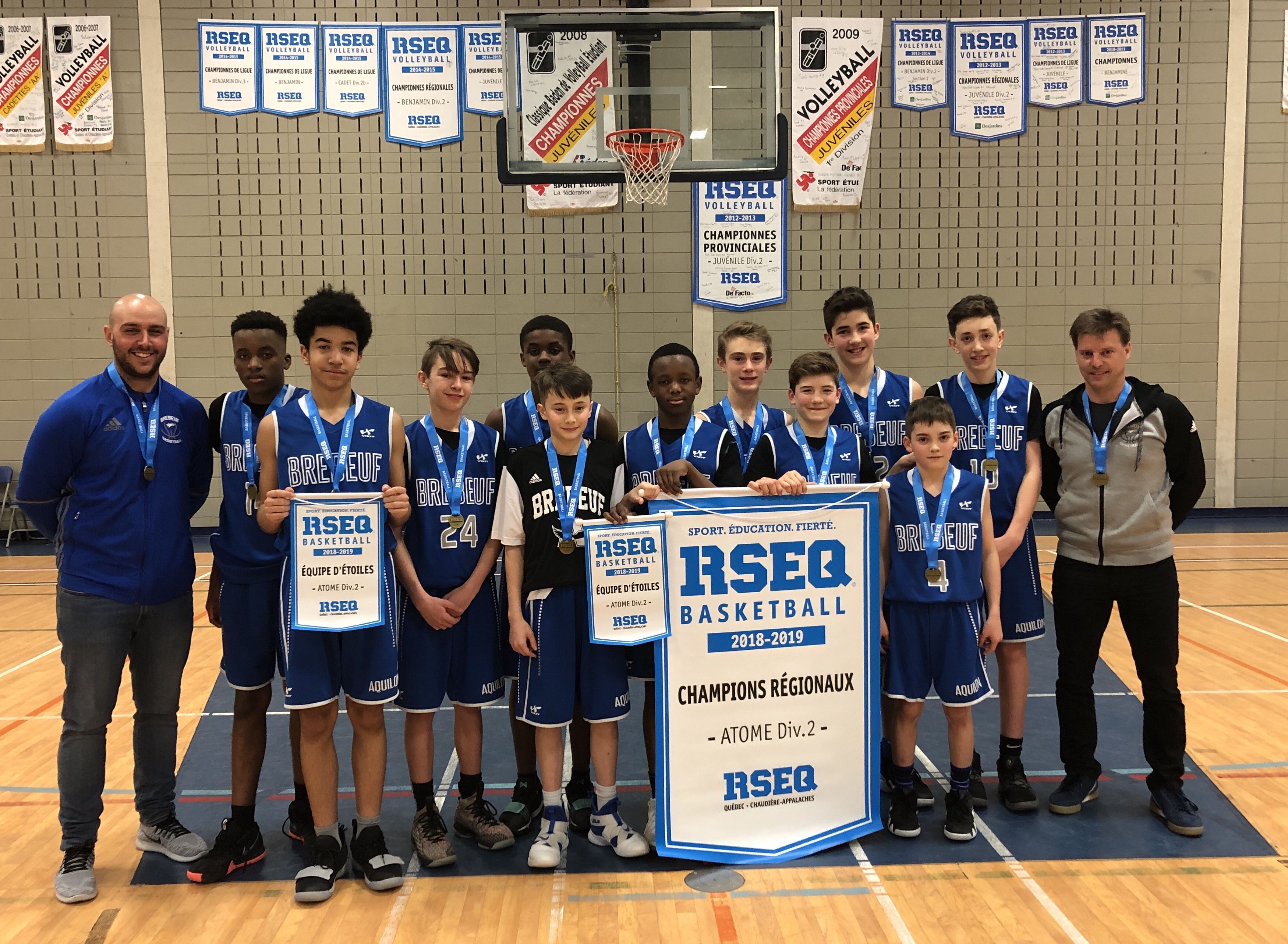 Champion régional atome D2 2018-2019