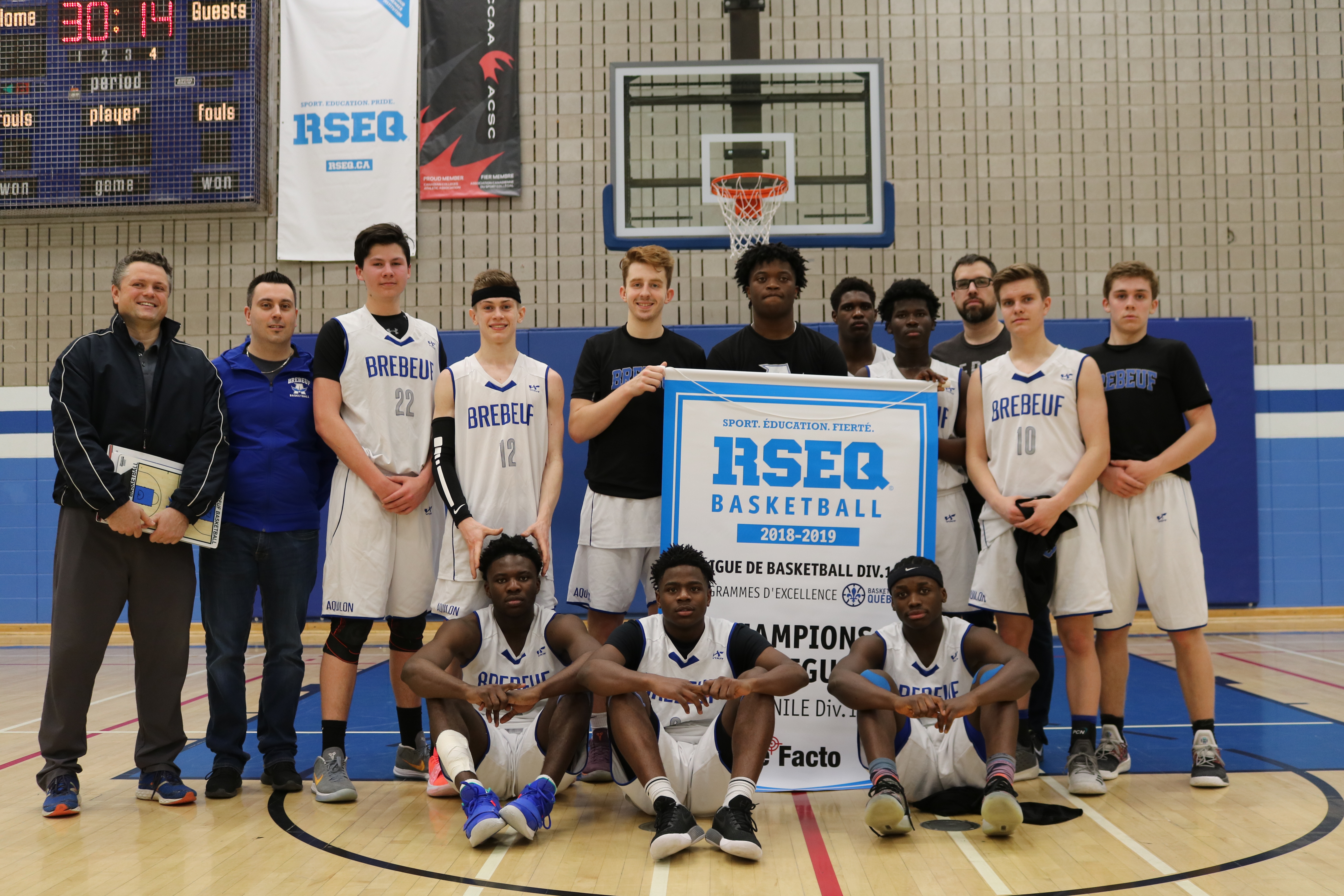 Champions de ligue excellence Juvénile D1 2018-2019